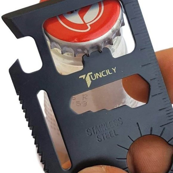 All in One Multipurpose Survival Tool Camping Outdoor Compact Portable Versatile - Picture 3 of 9